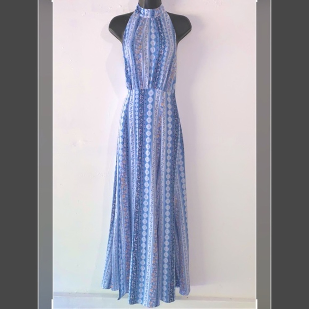 Lulus long halter top dress